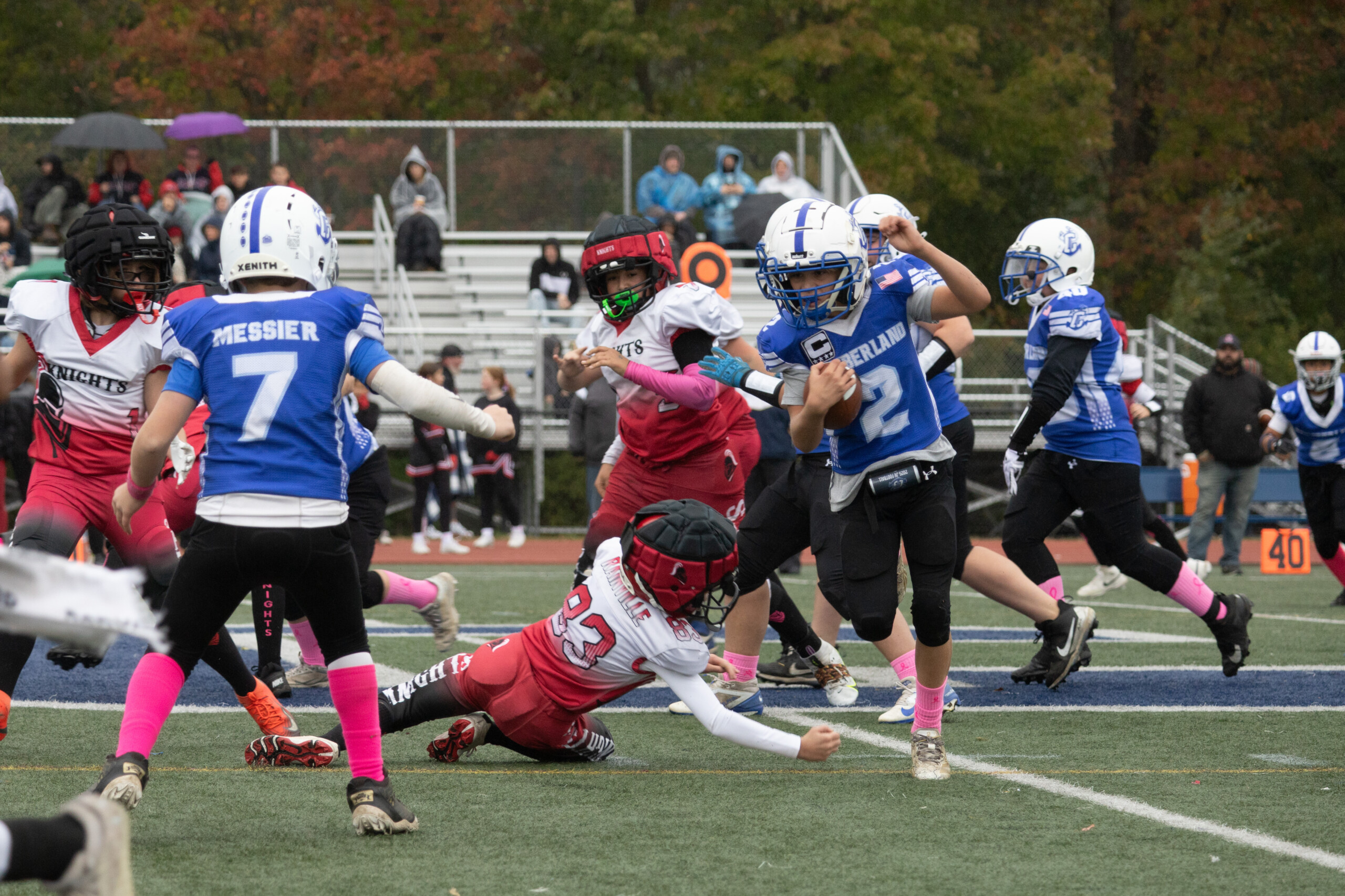 quarterback avoids the rush