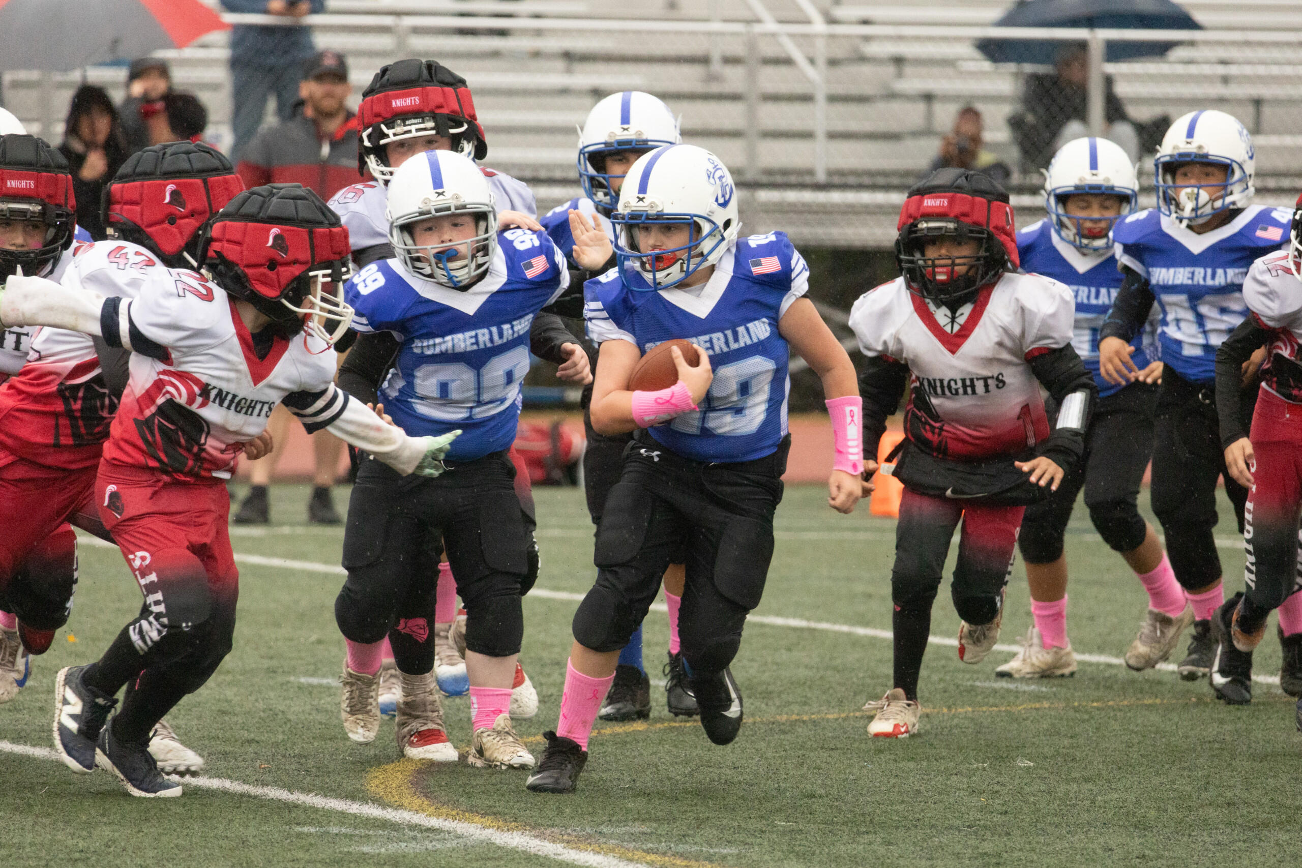 Cumberland Jr Clipper Player Running