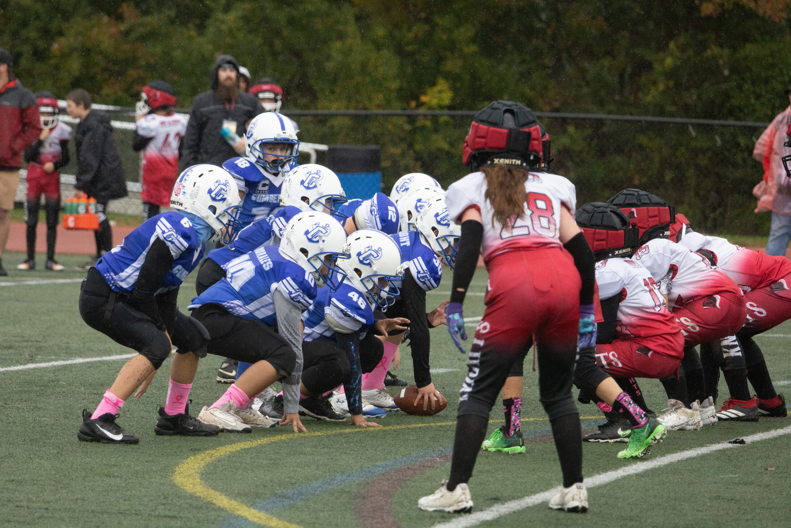 Line of Scrimmage Pewee Football