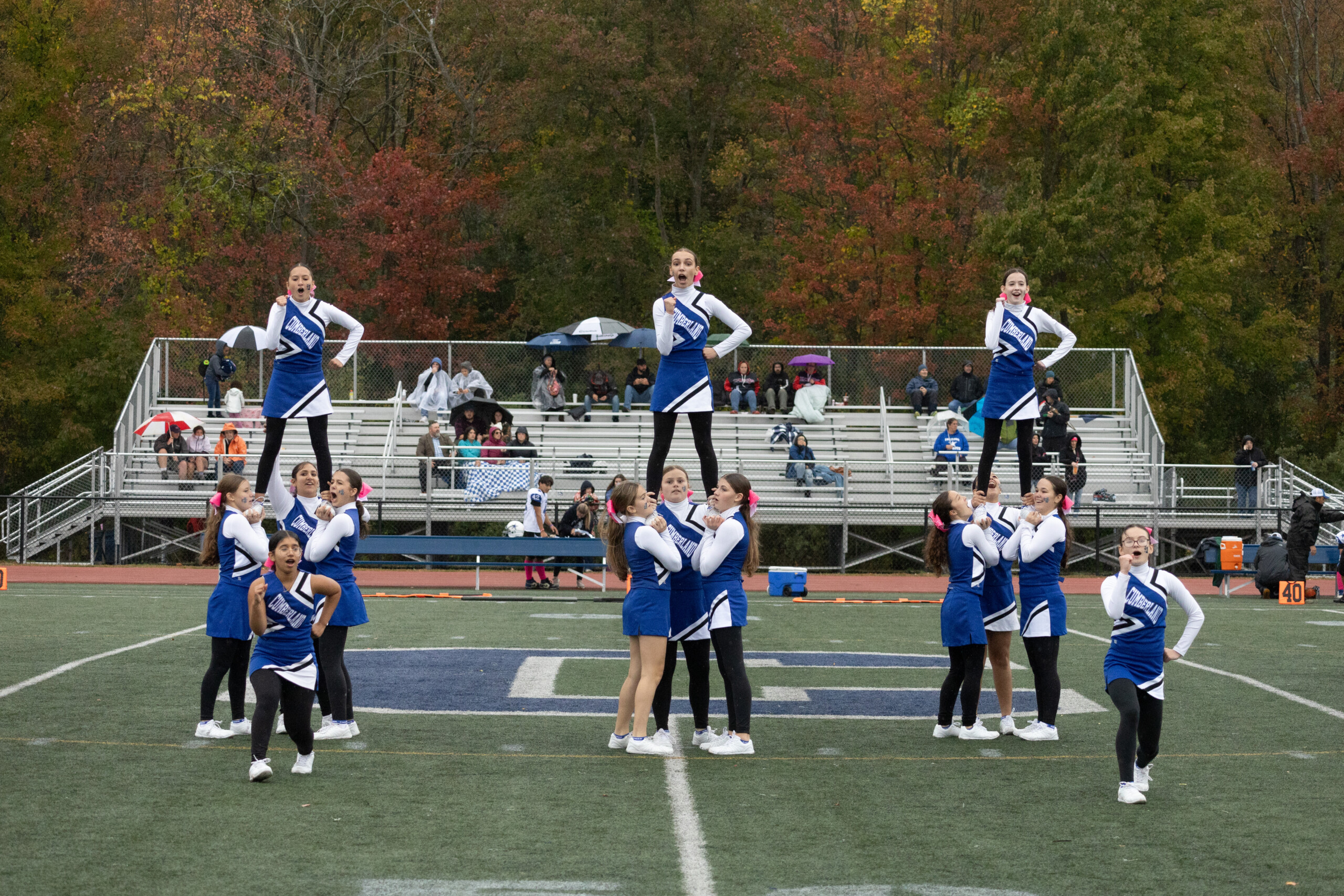 varsity cheerleaders