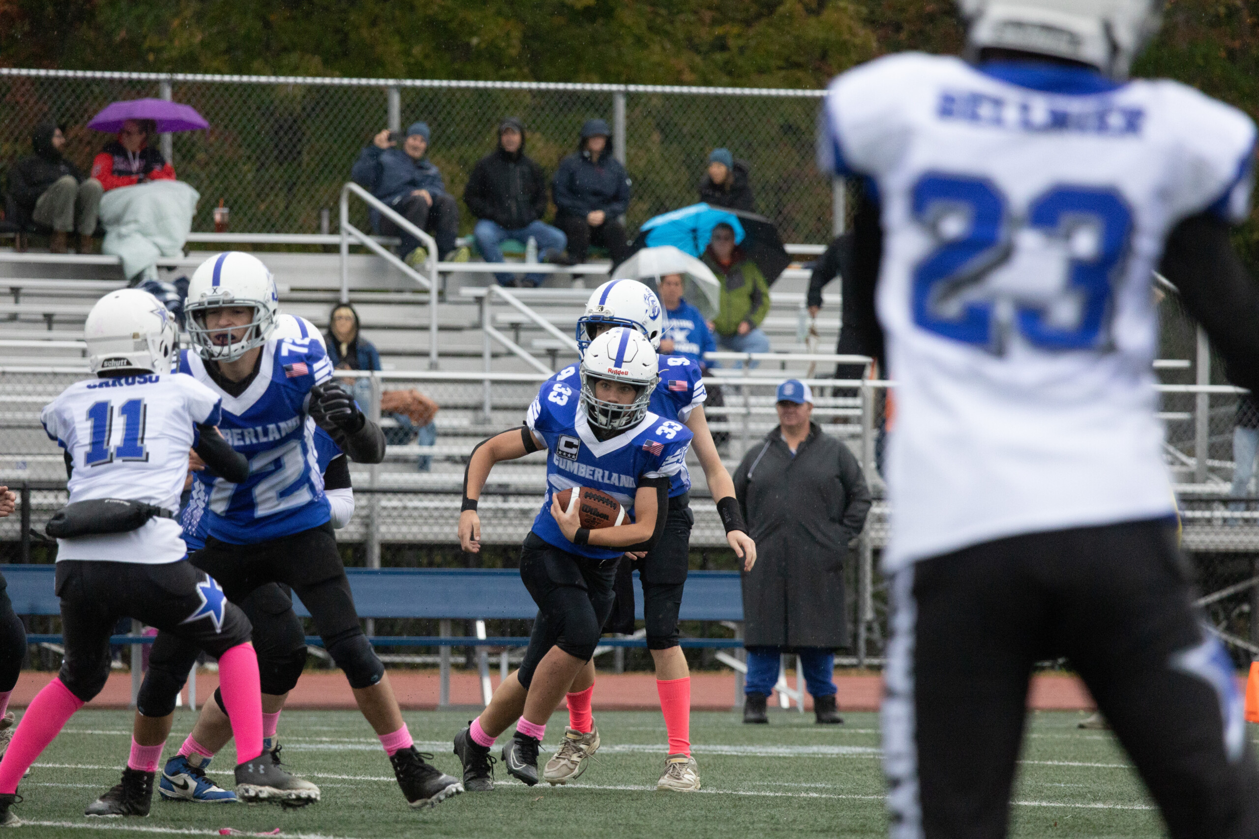 Junior Cumberland Clippers running back