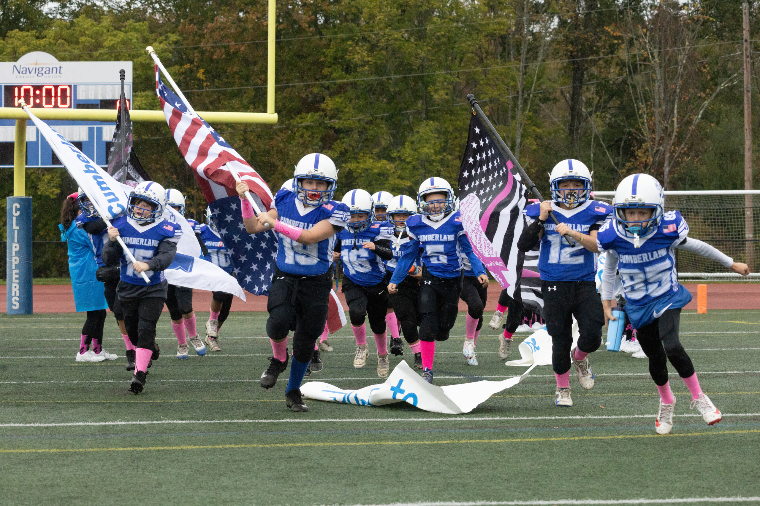 Cumberland Jr Clippers Pewee Team
